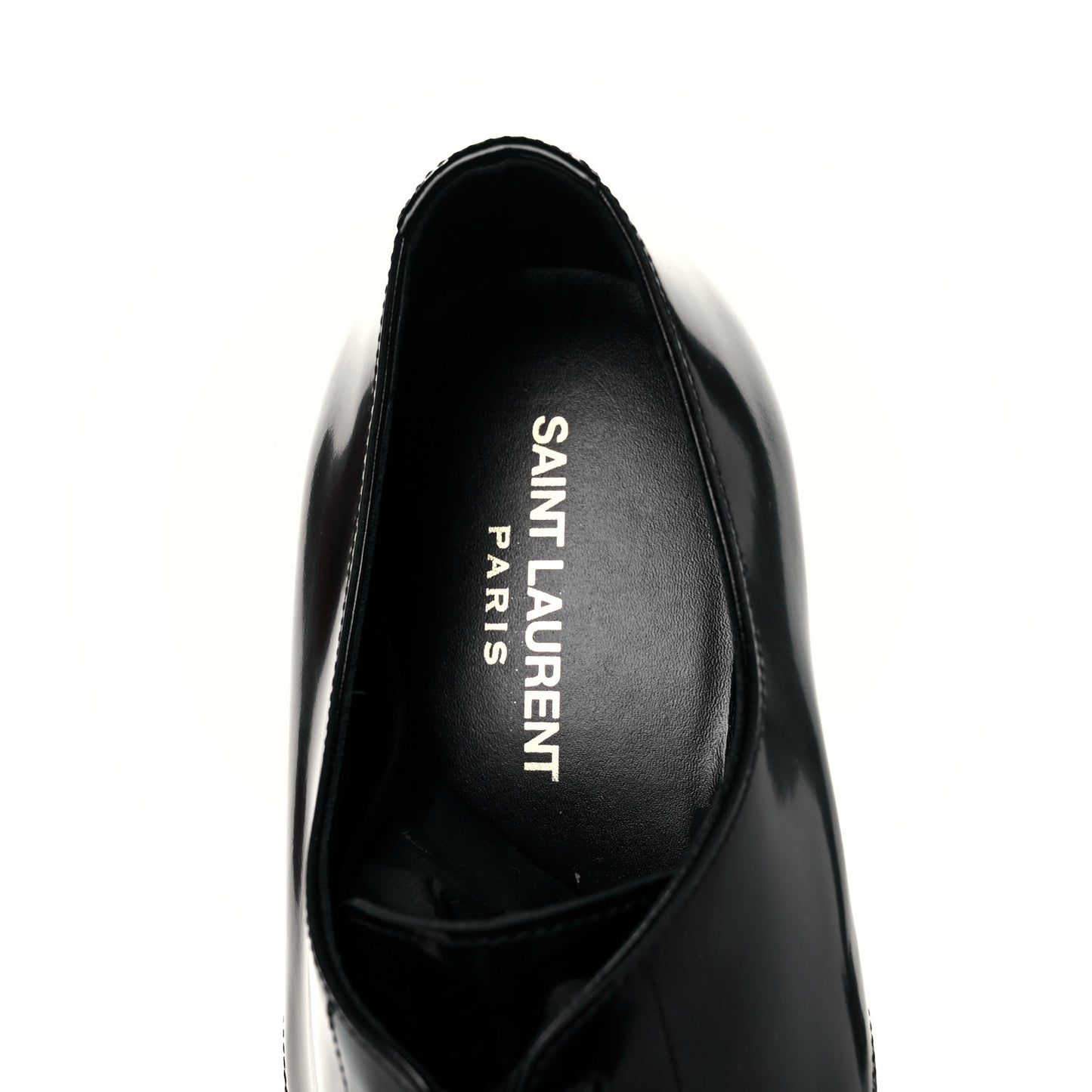 Patent Calfskin Montaigne 25 Uniform 38 Black