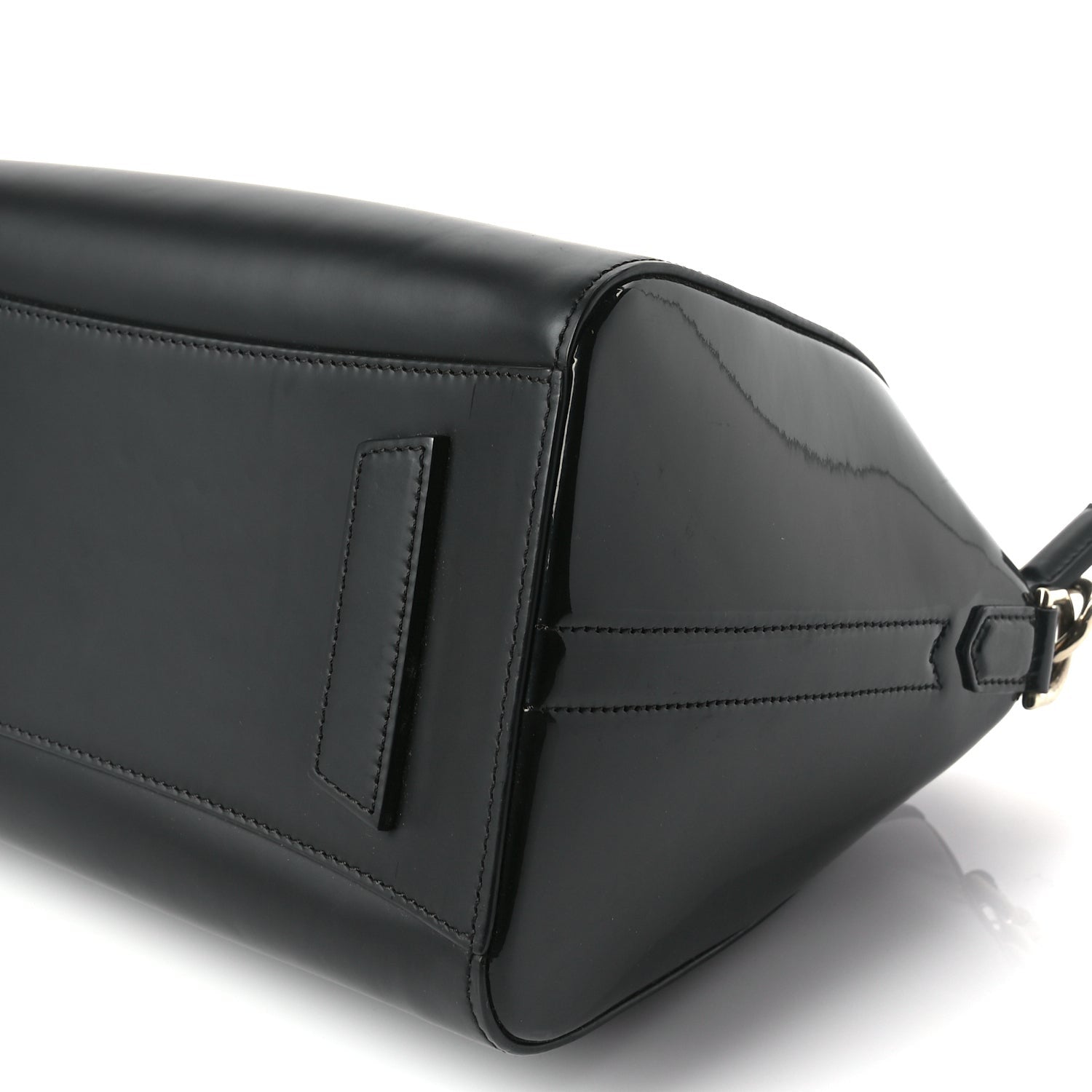 Givenchy Shiny Lord Calfskin Small Antigona  Black 9 of 9