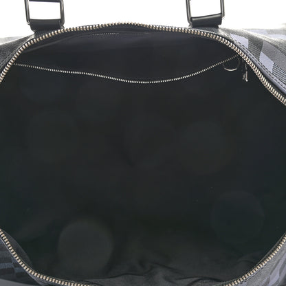 Louis Vuitton Damier Graphite Pixel Keepall Bandouliere 50 Gris 5 of 11