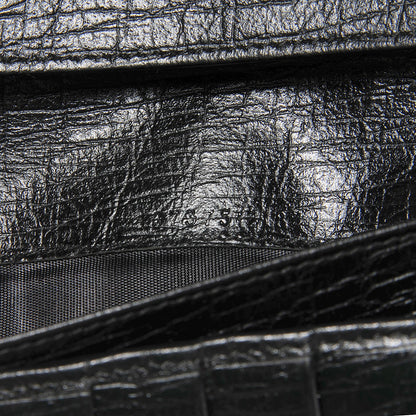 Gucci Monogram Hasler Continental Wallet Black 9 of 9