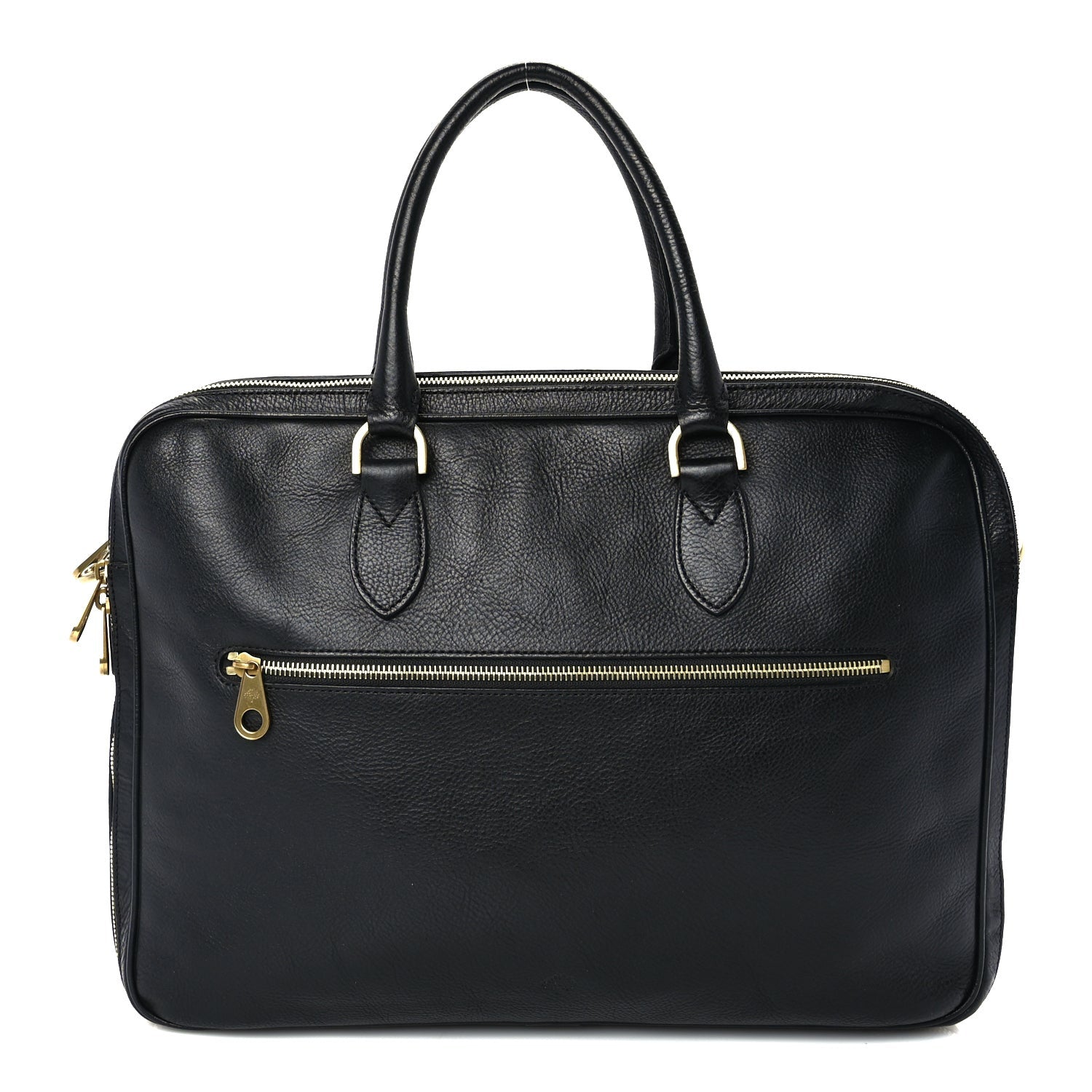 Mulberry Grained Calfskin Heathcliffe Briefcase  Black 1 of 8