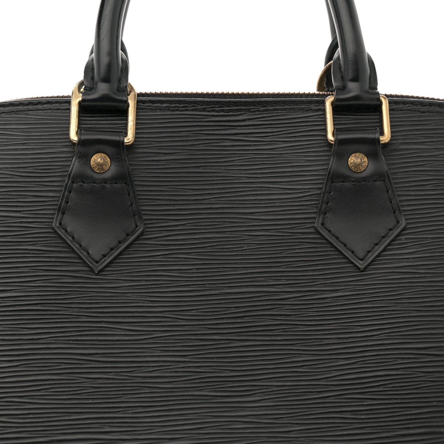 Louis Vuitton Epi Alma PM Black 7 of 12