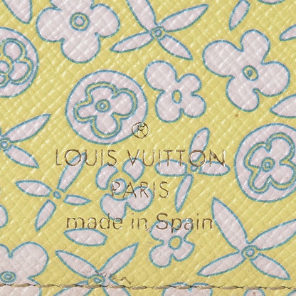 Louis Vuitton Monogram Fleuri Insolite Wallet Yellow 8 of 9