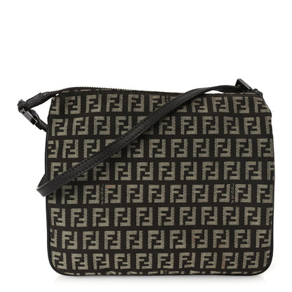 Fendi Zucchino Vitello Crossbody Brown 1 of 8
