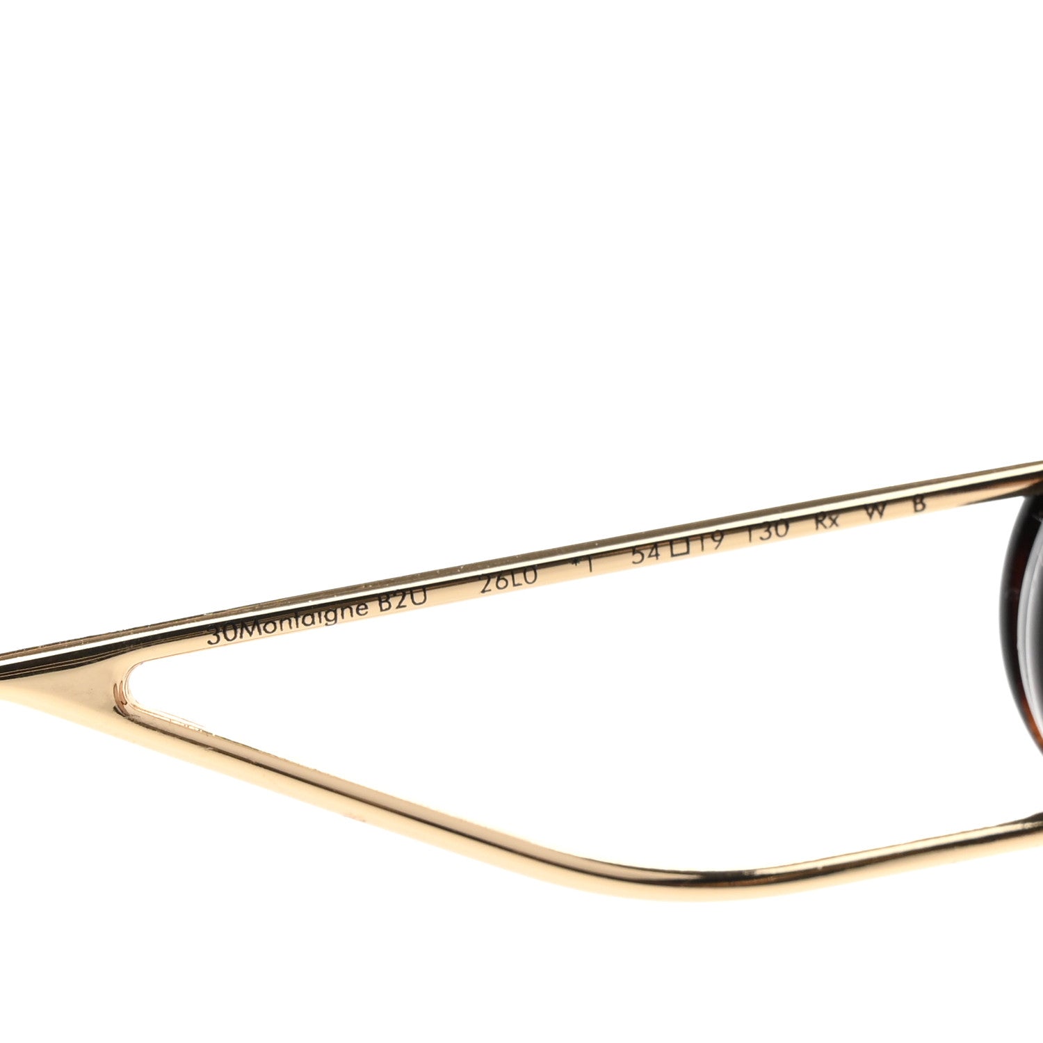 Christian Dior Rectangular 30 Montaigne 1 Sunglasses Tortoise 6 of 6