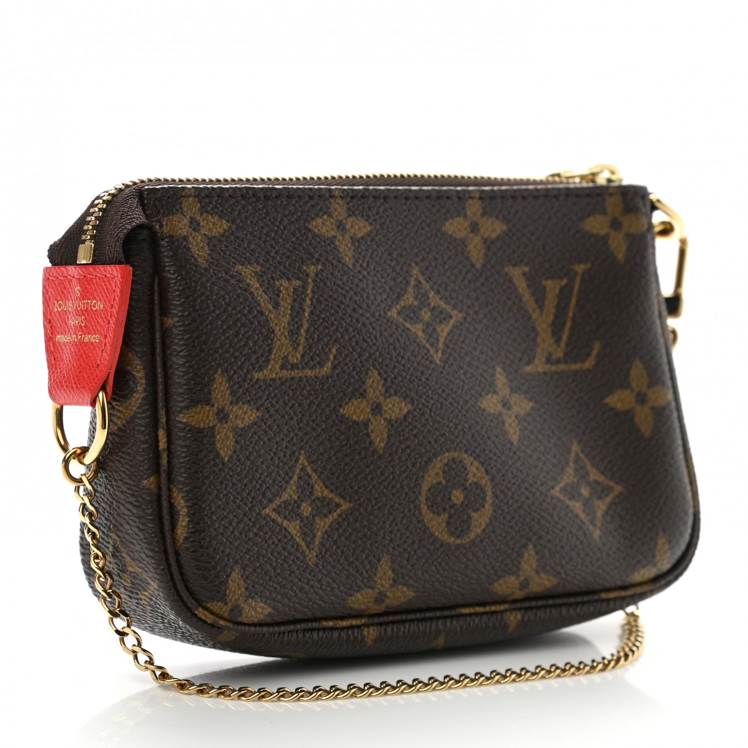 Louis Vuitton Monogram 2018 Christmas Animation Mini Cats Pochette Accessories 3 of 7