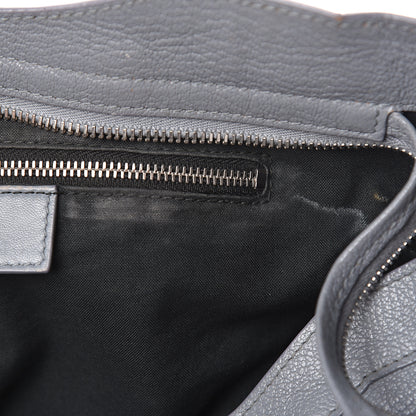 Balenciaga Chevre Silver Metallic Edge Hardware City Bleu Acier 10 of 27