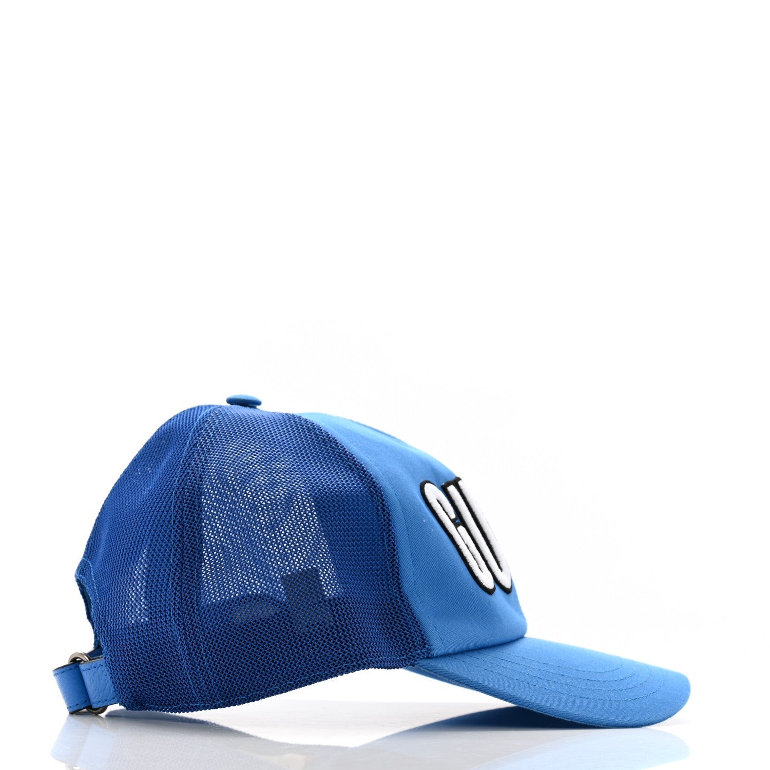 Gucci Cotton Logo Patch Baseball Hat L Blue 5 of 7