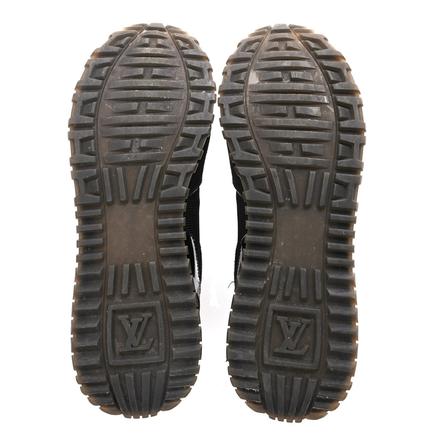 Suede Monogram Run Away Sneakers 36.5