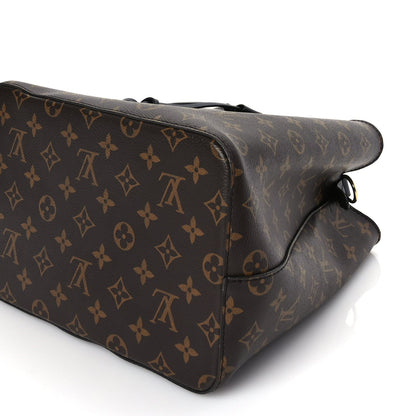Louis Vuitton Monogram Neonoe MM Black Black 8 of 8