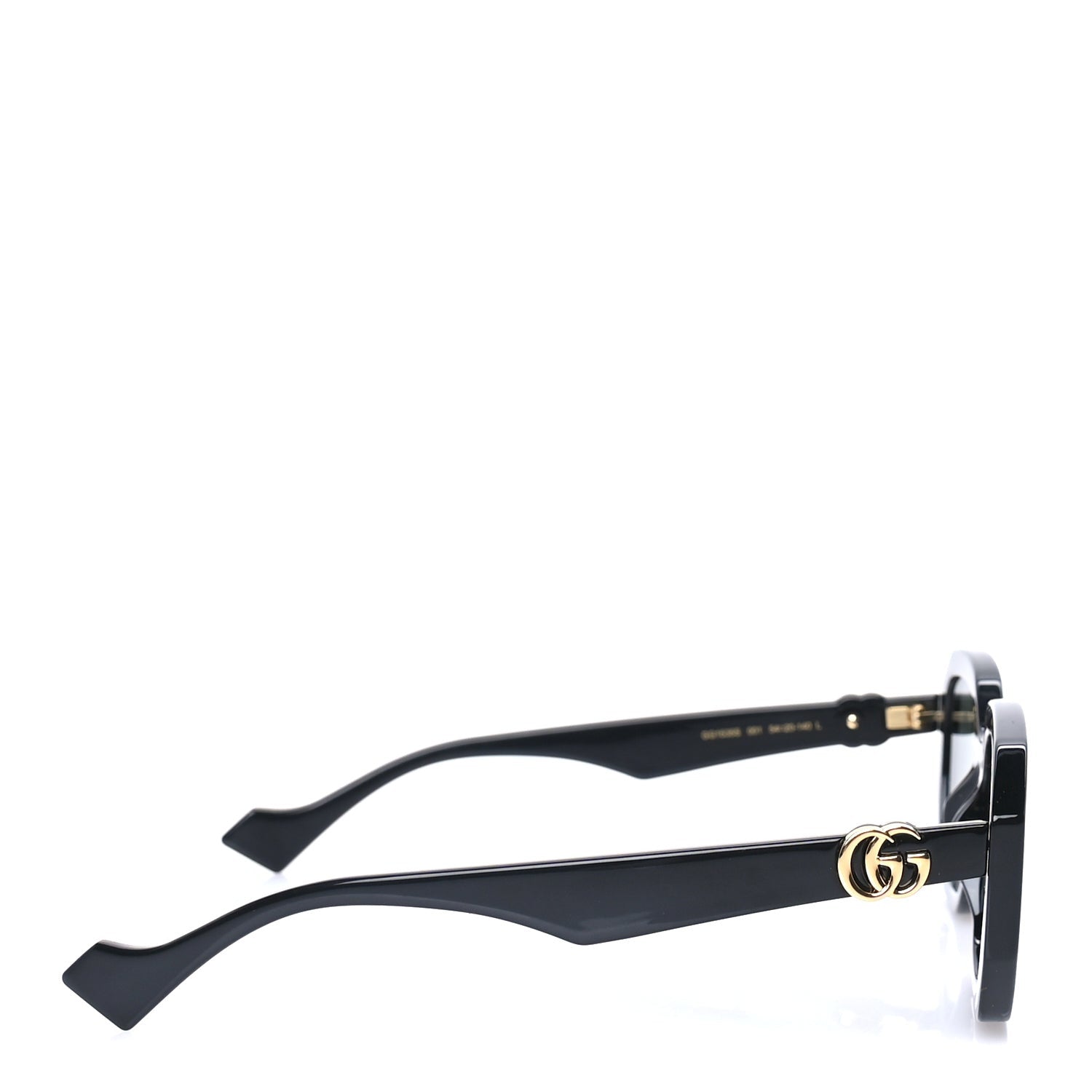 Gucci Acetate Rectangle Frame GG Generation Sunglasses GG1535S Black 4 of 7