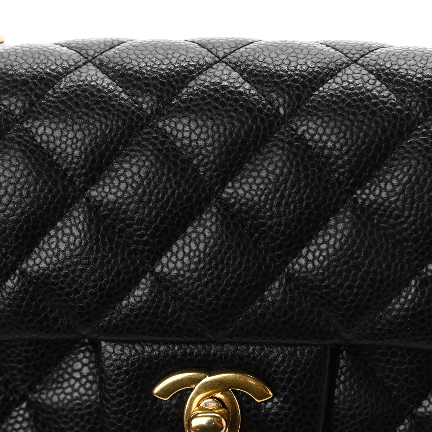 Chanel Caviar Quilted Mini Rectangular Flap Black 8 of 13