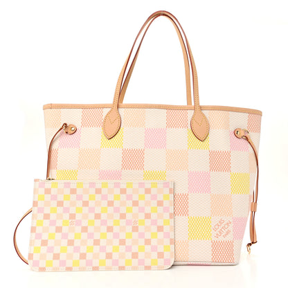 Louis Vuitton Damier Giant Neverfull MM Peach 3 of 11