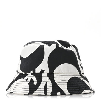 Chanel Cotton CC Bucket Hat Black White 4 of 7