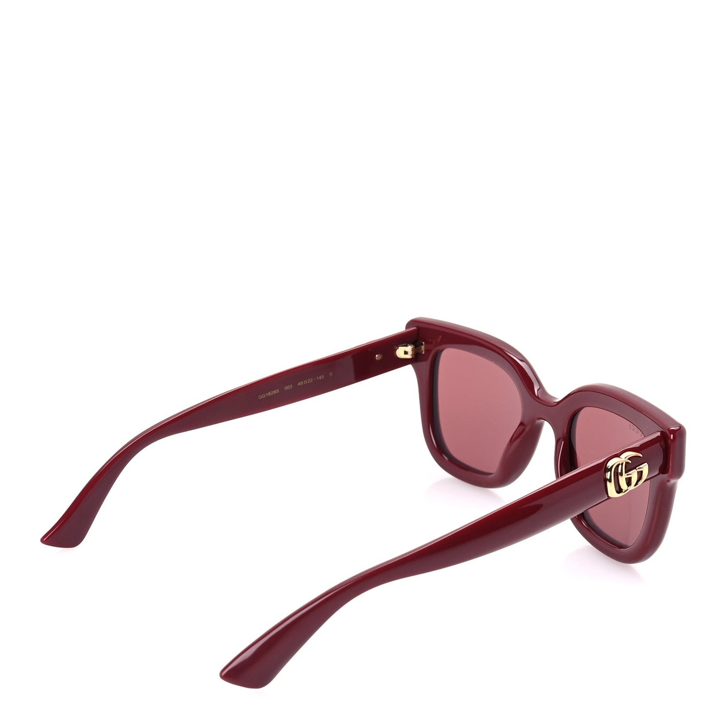 Acetate Round Sunglasses GG1828S  Burgundy