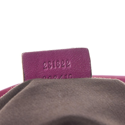 Gucci Guccissima Medium New Britt Hobo Purple 7 of 12