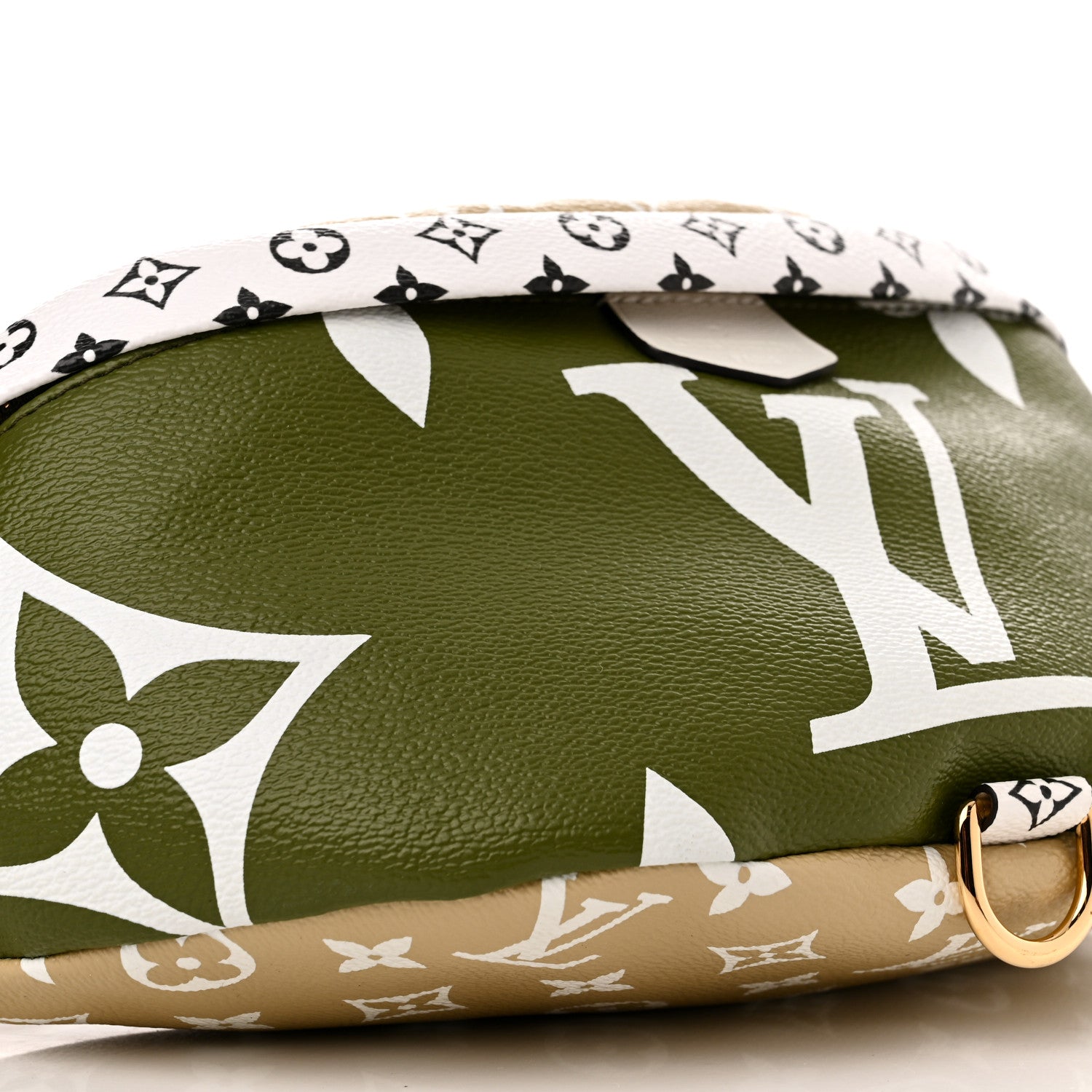 Louis Vuitton Monogram Giant Bumbag Kaki Beige 9 of 11