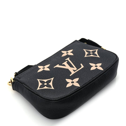 Louis Vuitton Empreinte Monogram Giant Mini Pochette Accessories  Black 7 of 8