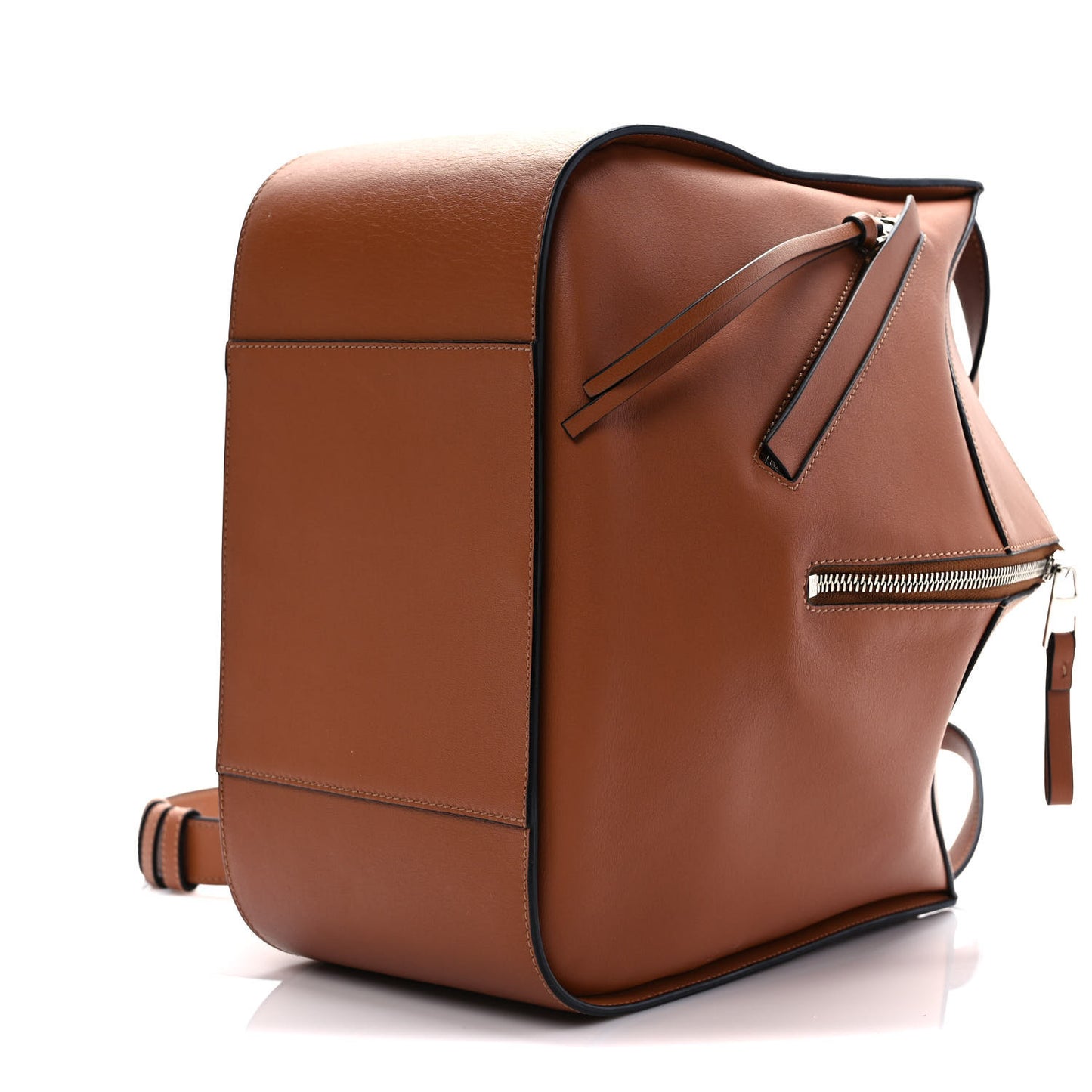 Calfskin Small Hammock Shoulder Bag Tan