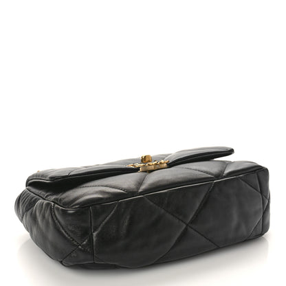 Chanel Lambskin Quilted Medium Chanel 19 Flap Black 4 of 9