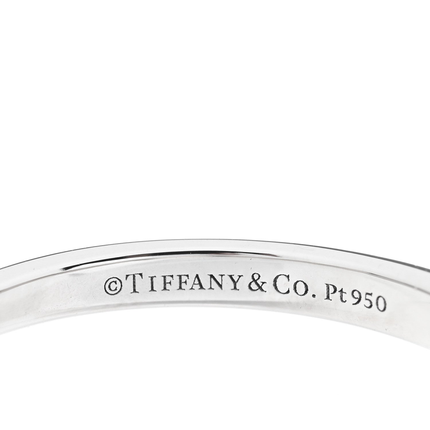 Tiffany Platinum Diamond 1.01ct Solitaire Engagement Ring 56 7.5 4 of 5