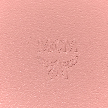 MCM Visetos Large Patricia Wallet On Chain Soft Pink 5 of 7