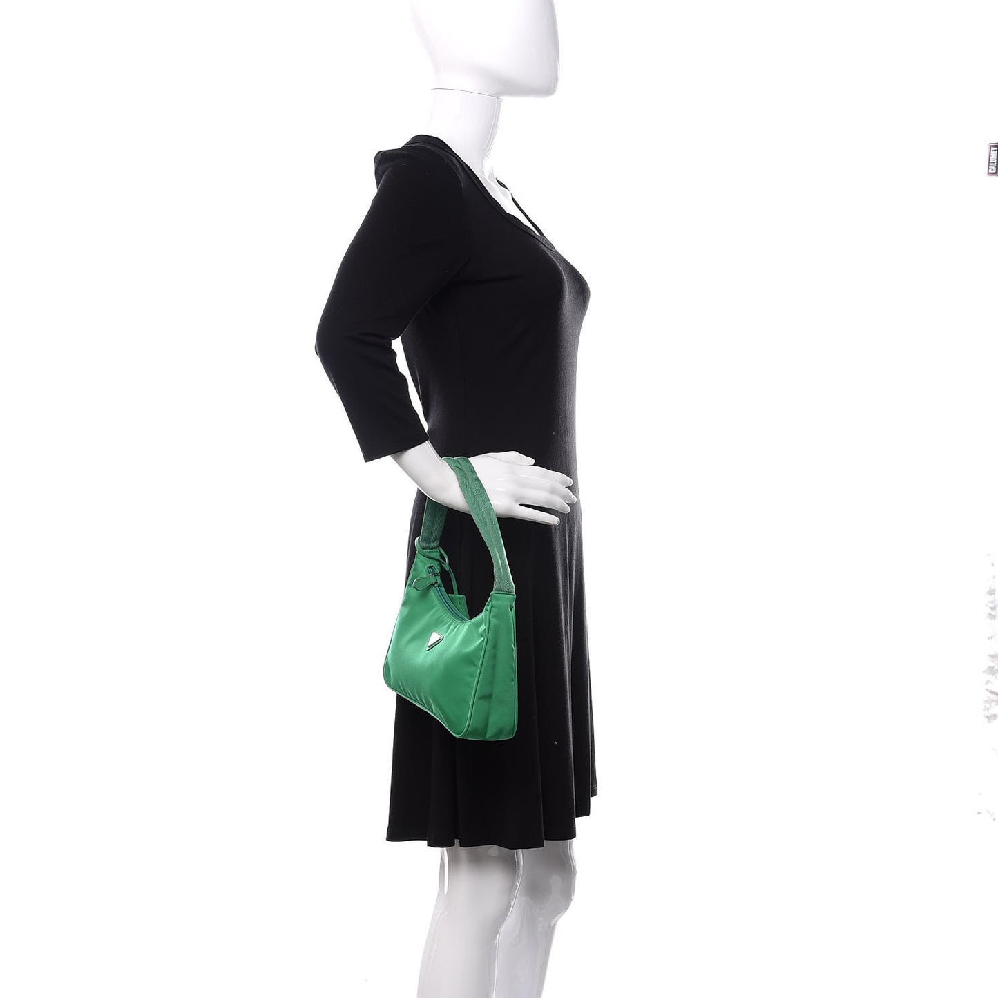 Tessuto Nylon Mini Re-Edition 2000 Bag Menta