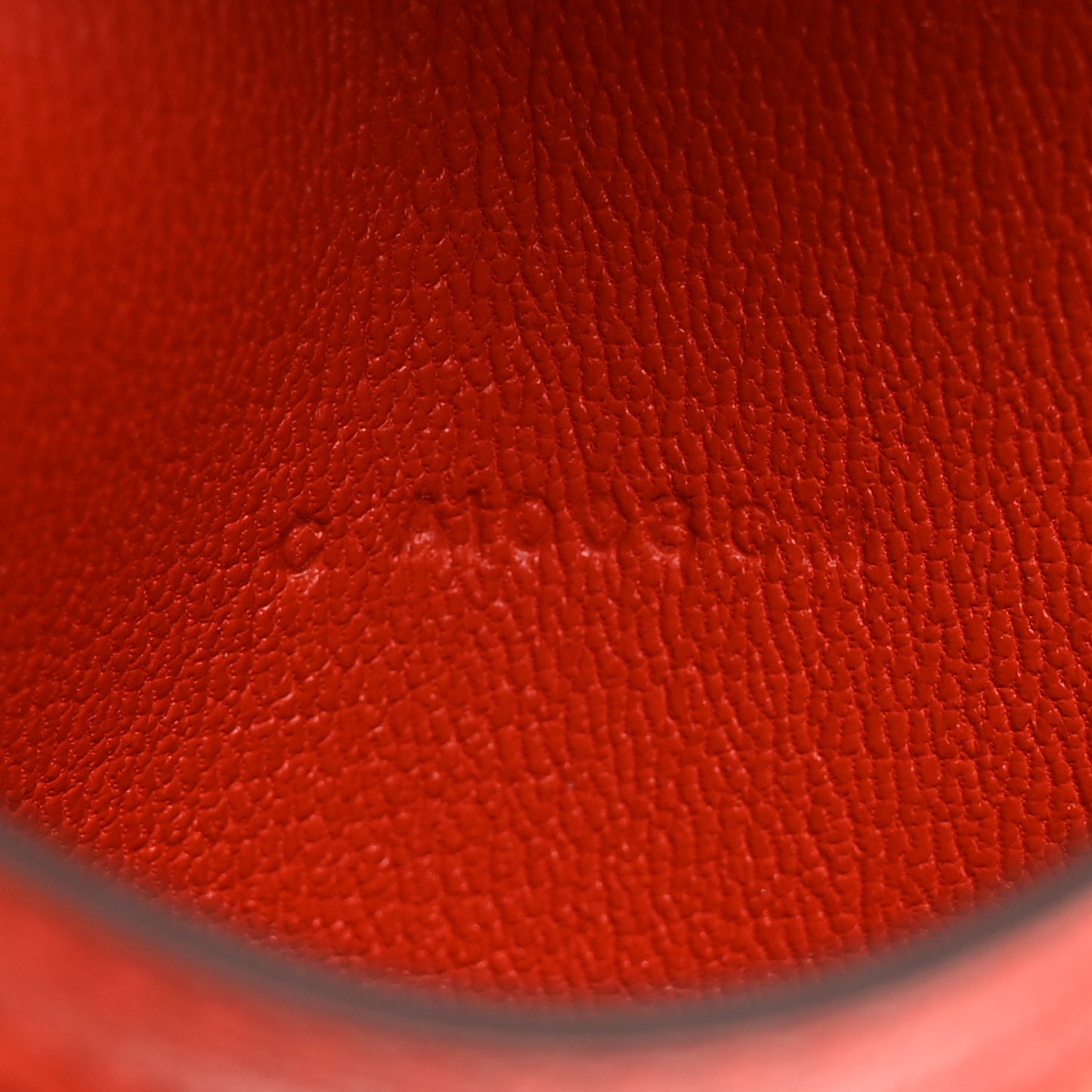 Shiny Alligator Bearn Compact Wallet Orange Poppy