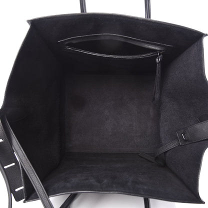 Celine Supple Calfskin Medium Phantom Luggage Black 5 of 22