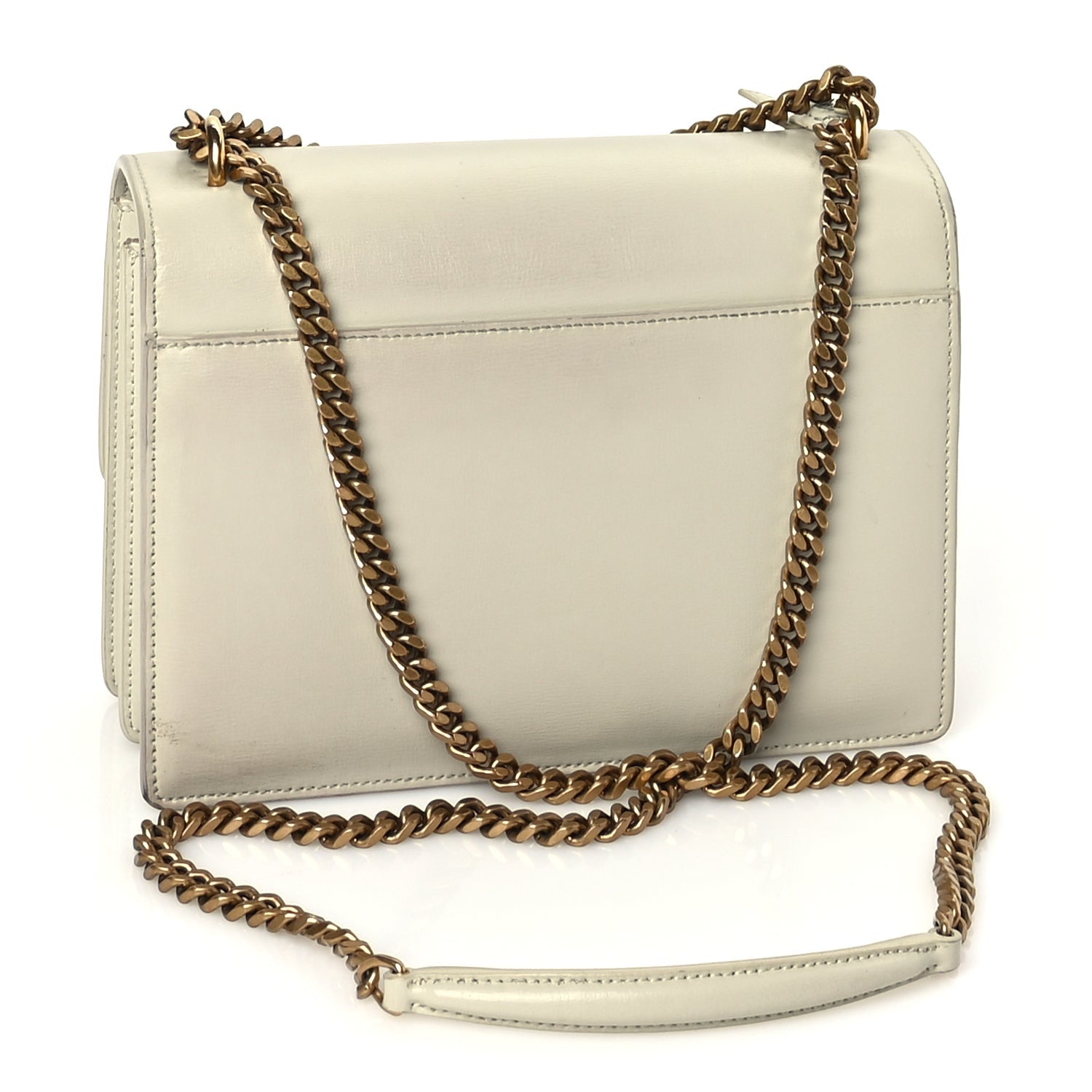Saint Laurent Calfskin Medium Monogram Sunset  Crema Soft 2 of 8