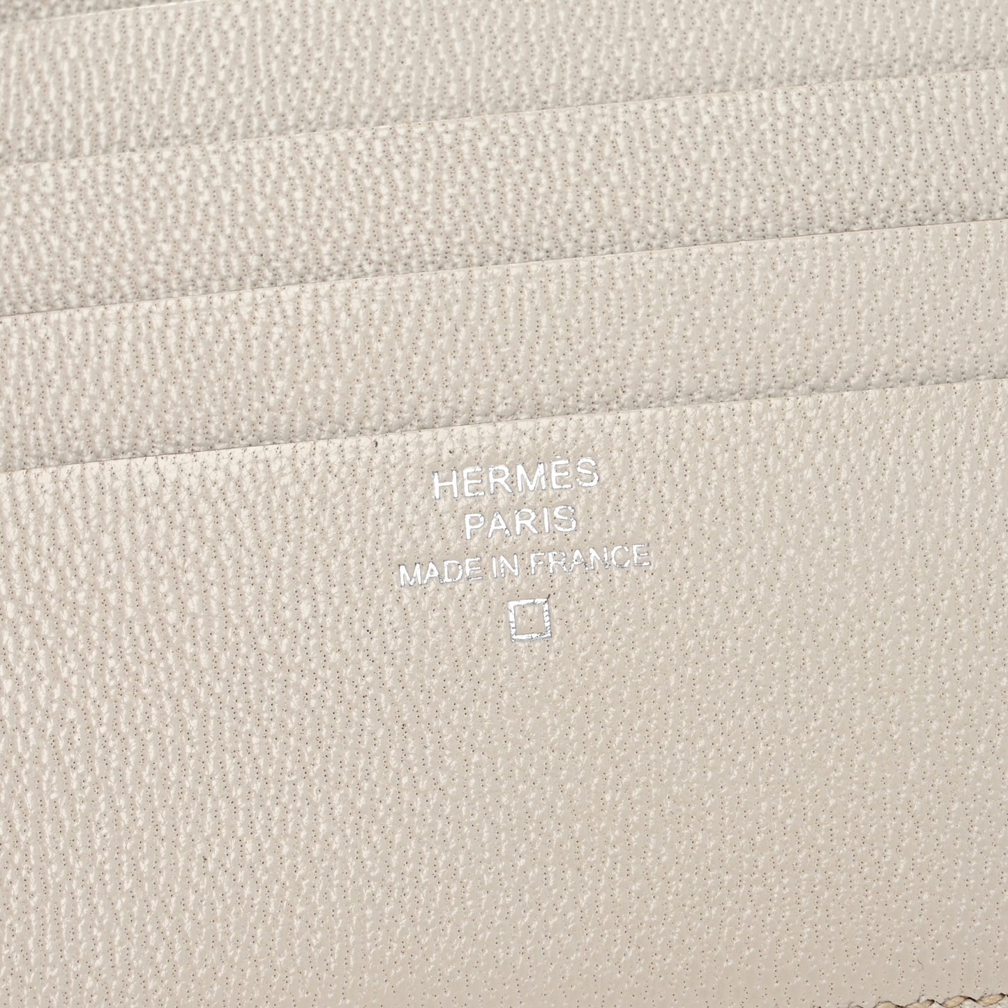 Shiny Alligator MC2 Copernic Compact Wallet Gris Tourterelle