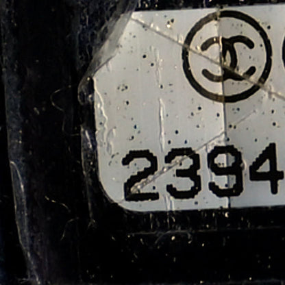 Chanel Denim Medium Deauville Tote Blue Orange 7 of 17