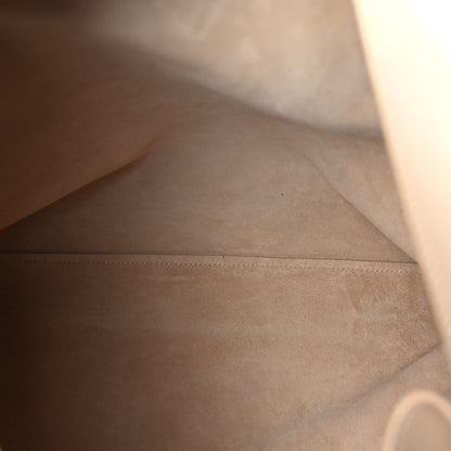 Saint Laurent Calfskin Medium Suzanne Hobo Beige 4 of 8