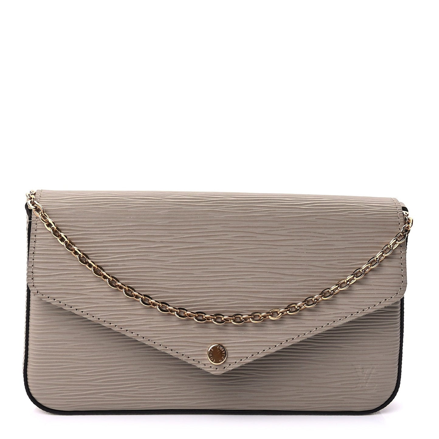 Epi Felicie Pochette Chain Wallet Galet