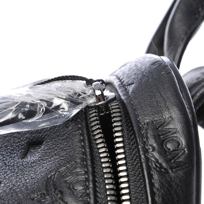 MCM Calfskin Ottomar Monogram Duke Backpack Black 14 of 14