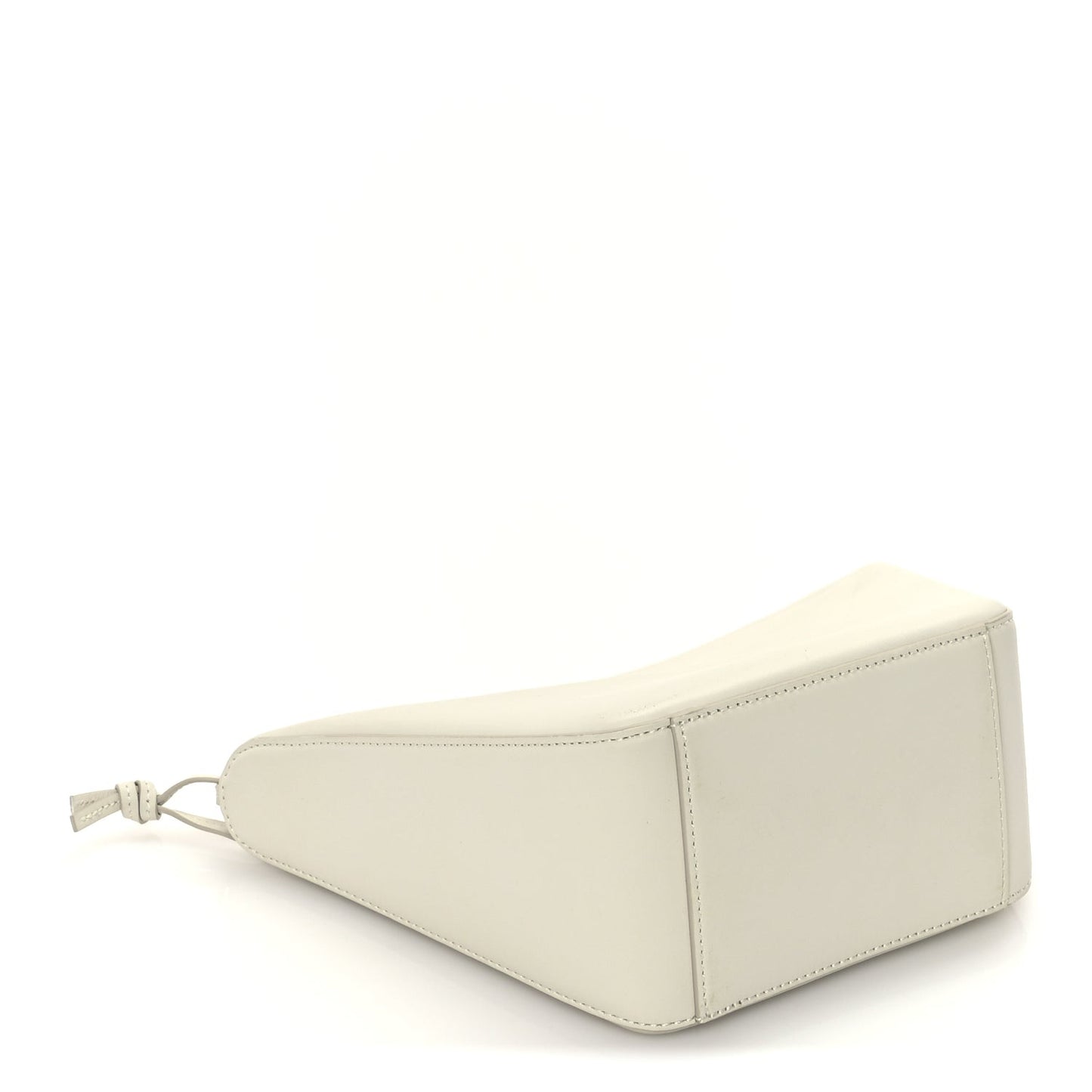 Calfskin Mini Hammock Hobo  Soft White