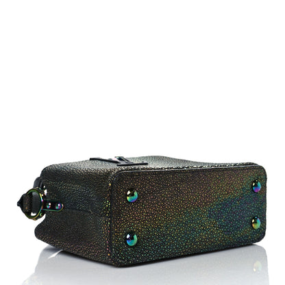 Louis Vuitton Iridescent Stingray Capucines Mini Black Multicolor 3 of 8