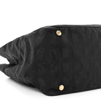 Chanel Nylon Medium Travel Tote Black 9 of 10