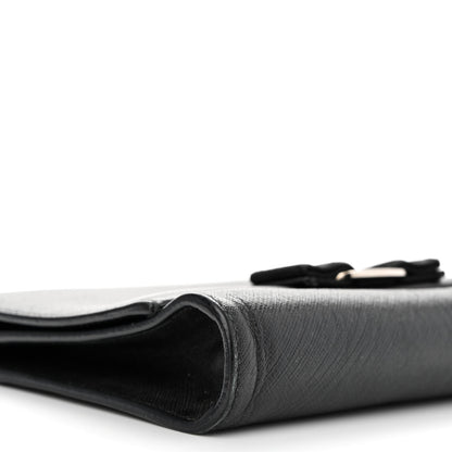 Salvatore Ferragamo Calfskin Vara Bow Mini Bag Black 8 of 14