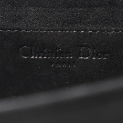 Christian Dior Velvet Cannage Lady Dior Convertible Clutch Black 9 of 12