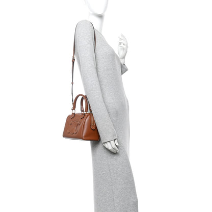 Celine Smooth Calfskin Triomphe Small Boston Bag Tan 4 of 40