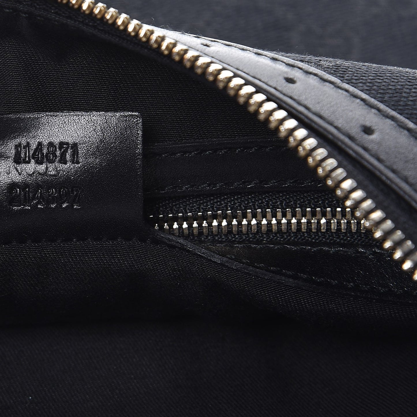 Monogram Web GG Reins Hobo Black