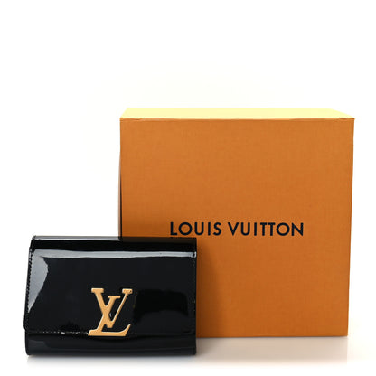 Louis Vuitton Patent Chain Louise PM Black Black 9 of 9