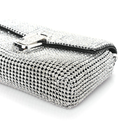 Marc Jacobs The Rhinestone J Marc Mini Shoulder Bag Silver 9 of 9