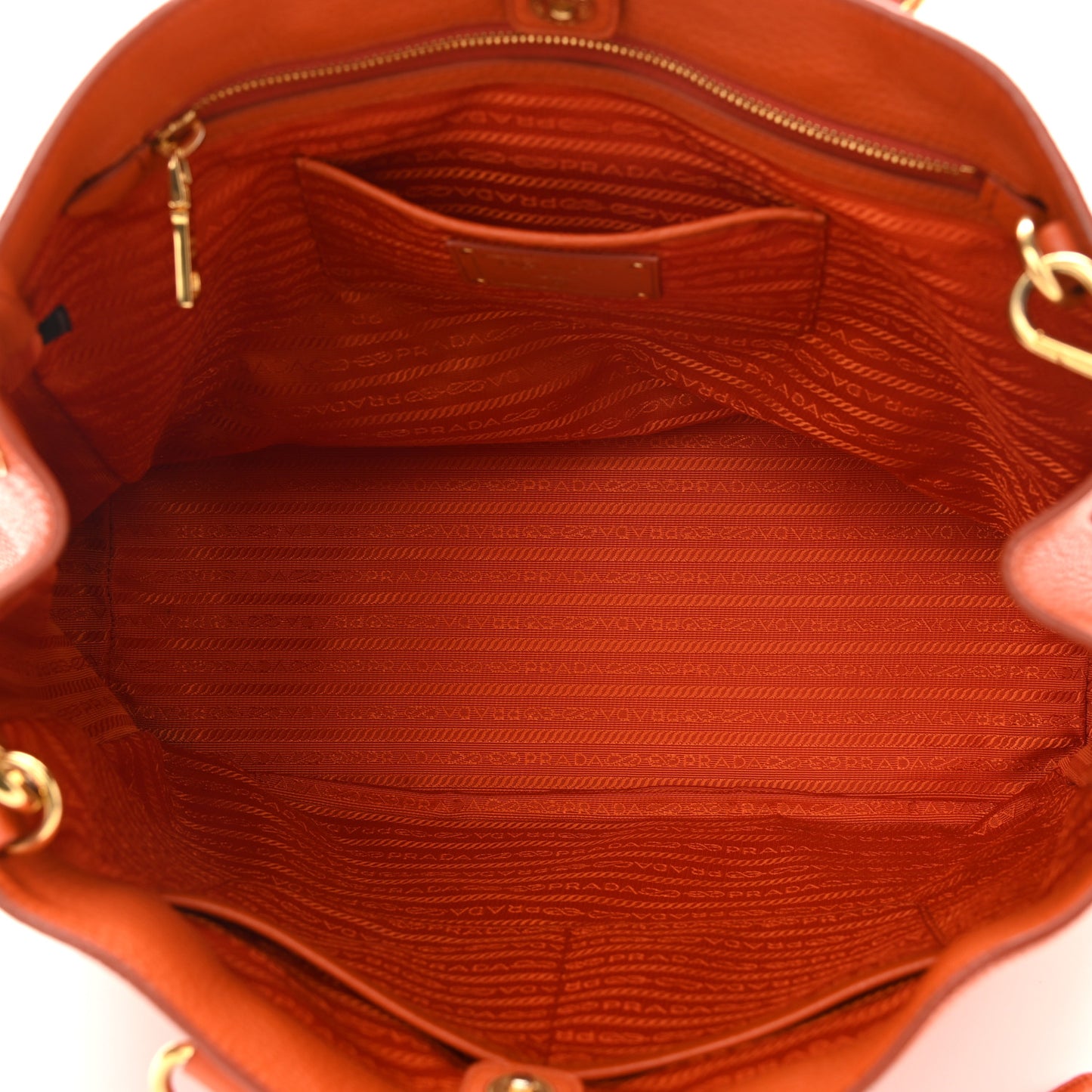 Vitello Daino Tote Papaya