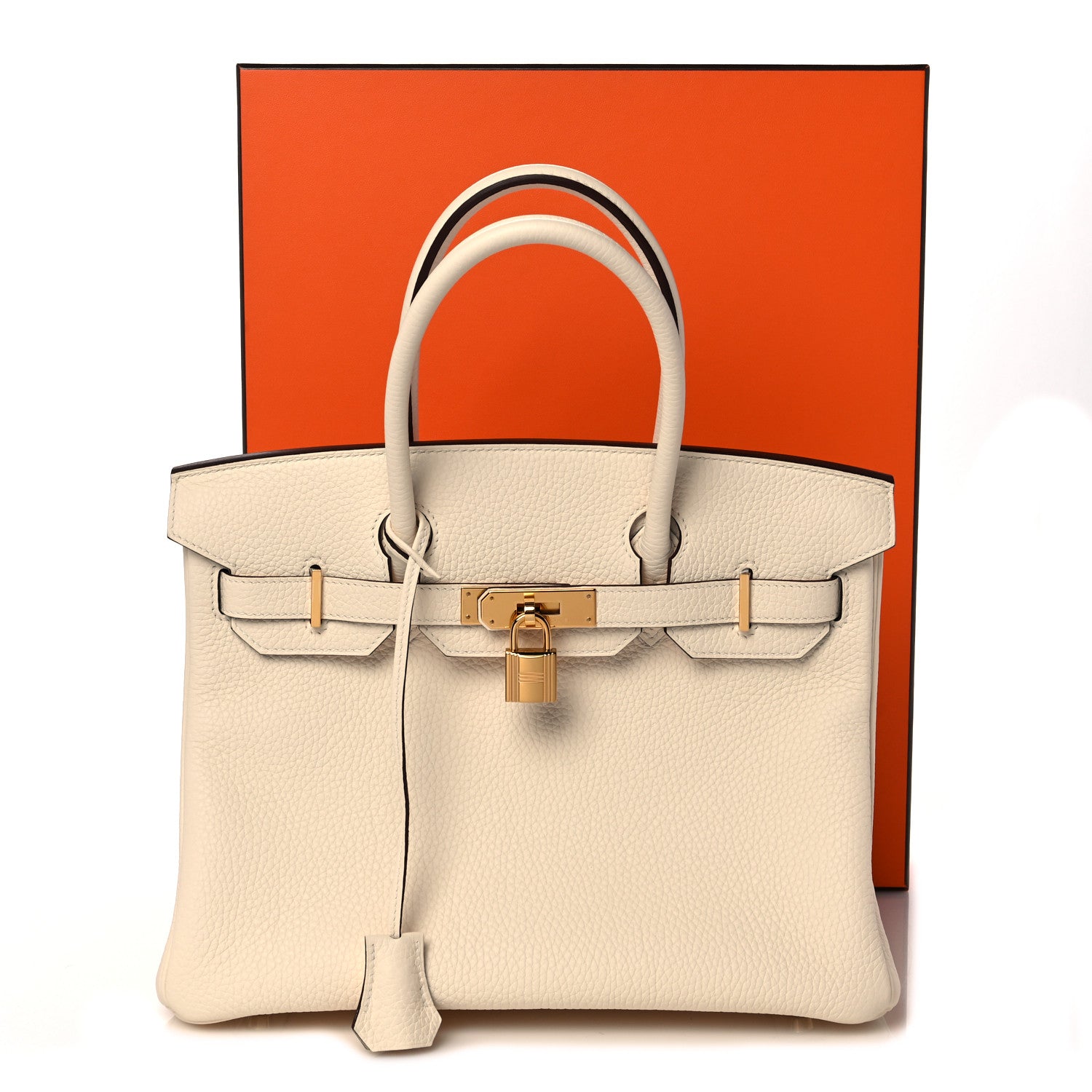 Hermes Taurillon Clemence Birkin 30 Nata 36 of 36
