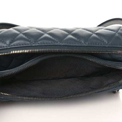 Chanel Calfskin Quilted Waist Bag Dark Grey 4 of 9