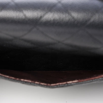 Chanel Caviar Quilted Jumbo Double Flap Black 18 of 22