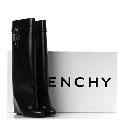 Givenchy Calfskin Shark Lock Pant Boots 40.5 Black 14 of 14