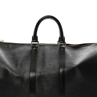 Louis Vuitton Epi Keepall 45 Black 7 of 15